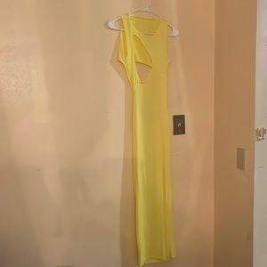 Yellow dress